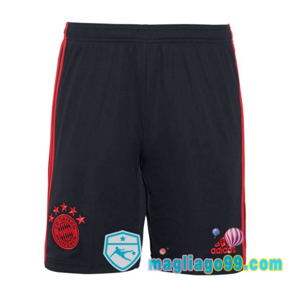 Magliago - Passione Maglie Thai Affidabili Basso Costo Online Shop | Pantalonici Da Calcio Bayern Monaco Terza Nero 2022/2023