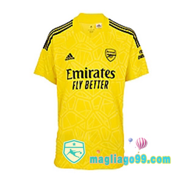 Magliago - Passione Maglie Thai Affidabili Basso Costo Online Shop | Maglia Arsenal Portiere Giallo 2022/2023