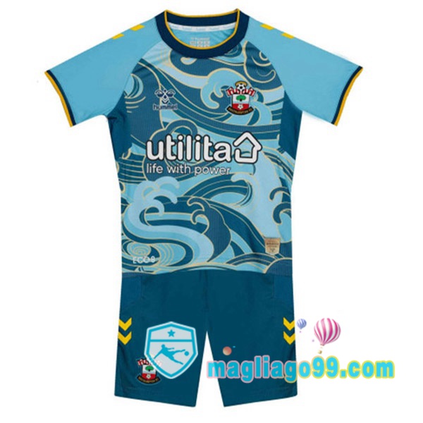 Magliago - Passione Maglie Thai Affidabili Basso Costo Online Shop | Maglia Southampton Bambino Seconda Blu 2022/2023