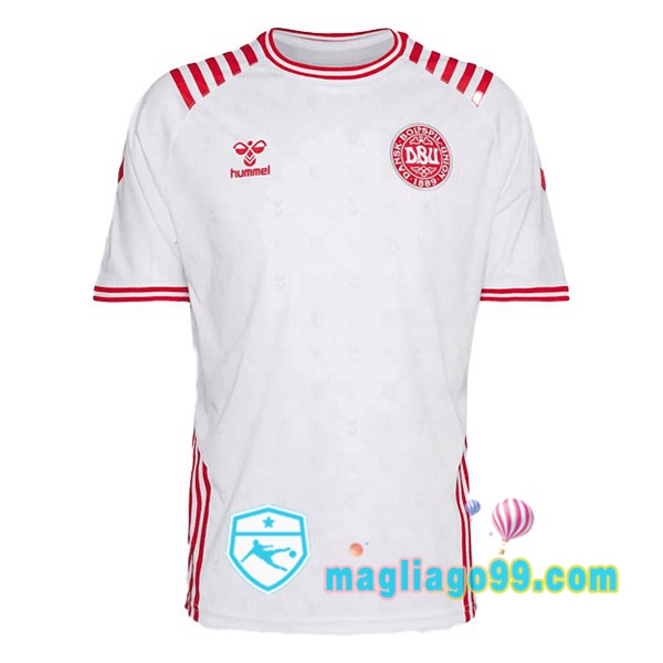 Magliago - Passione Maglie Thai Affidabili Basso Costo Online Shop | Nazionale Maglia Calcio Danimarca Special Bianco 2022/2023