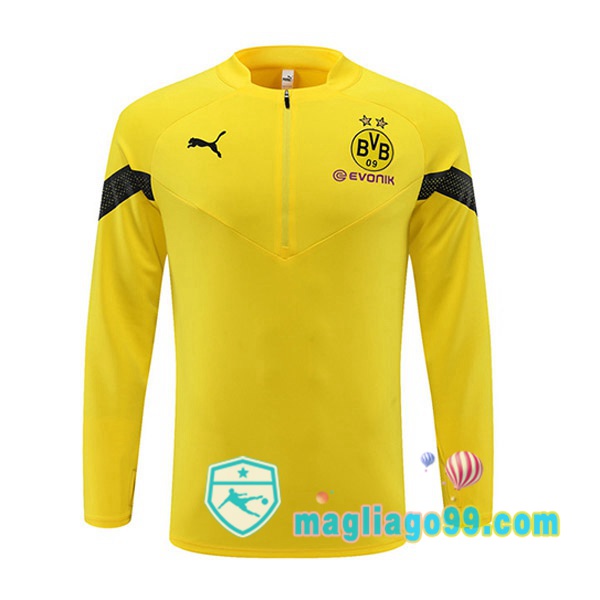 Magliago - Passione Maglie Thai Affidabili Basso Costo Online Shop | Felpe Allenamento Dortmund BVB Giallo 2022/2023