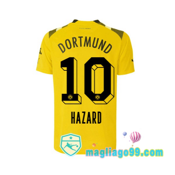 Magliago - Passione Maglie Thai Affidabili Basso Costo Online Shop | Maglia Dortmund BVB (Hazard 10) CUP Giallo 2022/2023