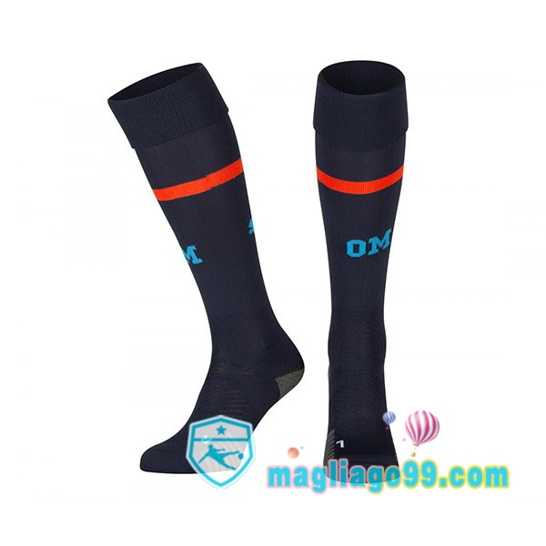 Magliago - Passione Maglie Thai Affidabili Basso Costo Online Shop | Calzettoni Da Calcio Marsiglia OM Seconda Nero 2022/2023