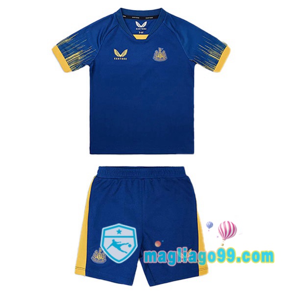 Magliago - Passione Maglie Thai Affidabili Basso Costo Online Shop | Maglia Newcastle United Bambino Seconda Blu Royal 2022/2023