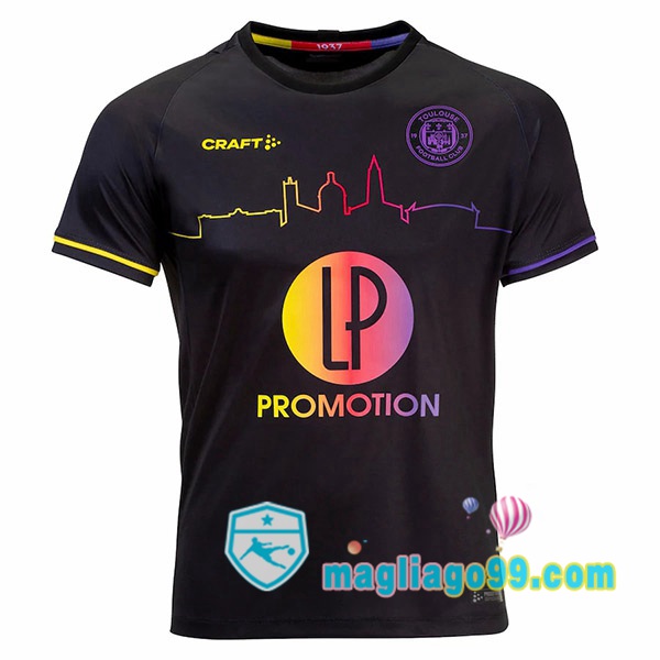 Magliago - Passione Maglie Thai Affidabili Basso Costo Online Shop | Maglia Toulouse Seconda Nero 2022/2023