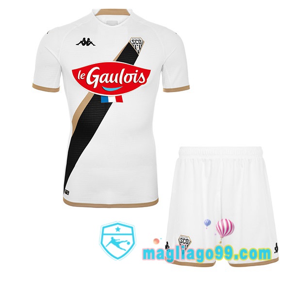 Magliago - Passione Maglie Thai Affidabili Basso Costo Online Shop | Maglia Angers SCO Bambino Seconda Bianco 2022/2023
