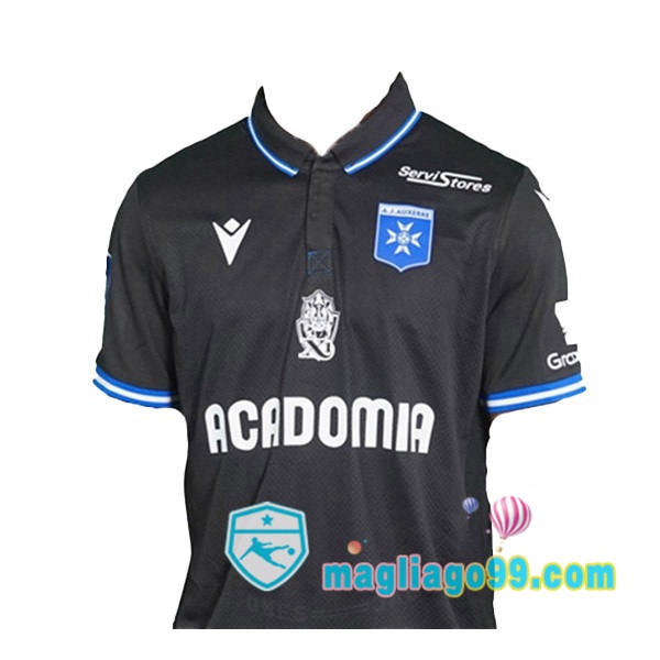 Magliago - Passione Maglie Thai Affidabili Basso Costo Online Shop | Maglia AJ Auxerre Seconda Nero 2022/2023