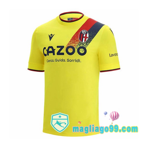 Magliago - Passione Maglie Thai Affidabili Basso Costo Online Shop | Maglia Bologna Terza Giallo 2022/2023