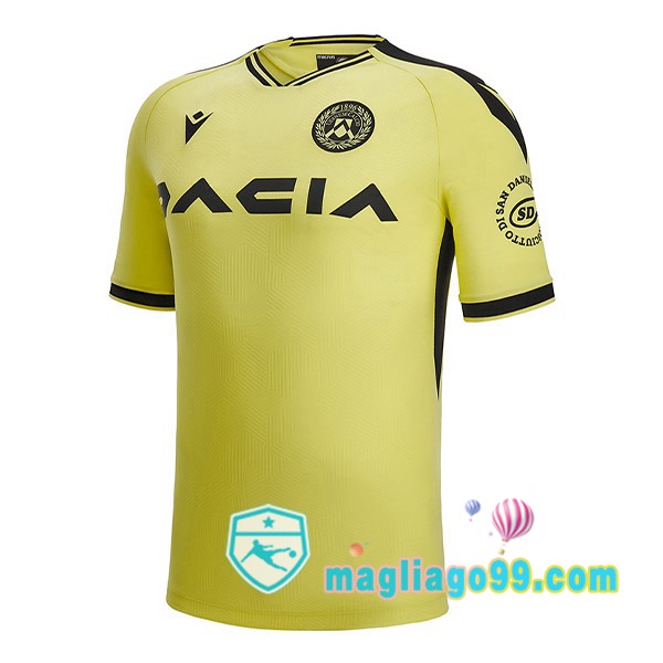 Magliago - Passione Maglie Thai Affidabili Basso Costo Online Shop | Maglia Udinese Calcio Seconda Nero Giallo 2022/2023