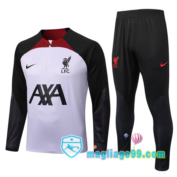Magliago - Passione Maglie Thai Affidabili Basso Costo Online Shop | Tuta da Allenamento FC Liverpool Porpora 2022/2023