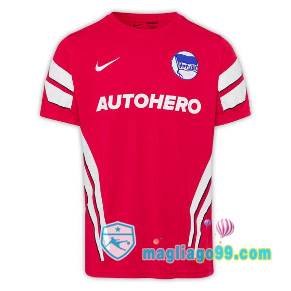 Magliago - Passione Maglie Thai Affidabili Basso Costo Online Shop | Maglia Hertha BSC Terza Rosso 2022/2023