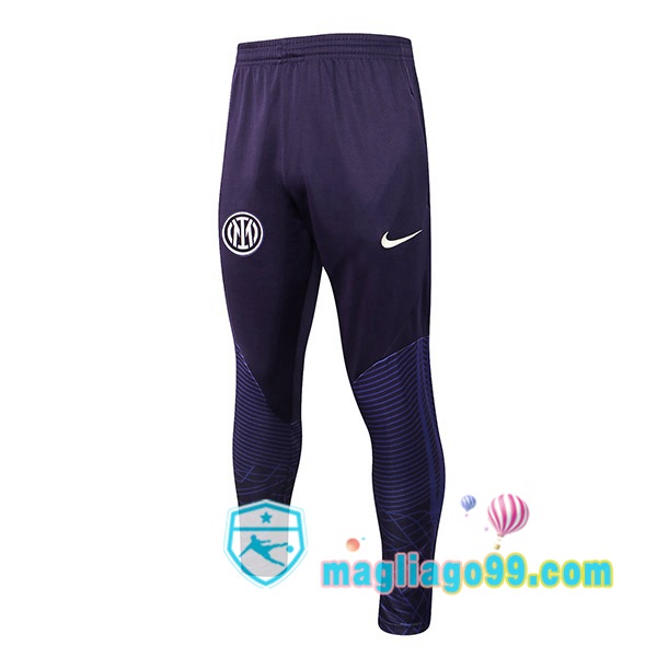 Magliago - Passione Maglie Thai Affidabili Basso Costo Online Shop | Pantaloni Da Allenamento Inter Milan Porpora 2022/2023