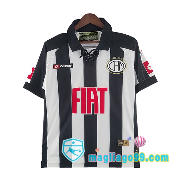 Magliago - Passione Maglie Thai Affidabili Basso Costo Online Shop | Maglia Storica Atletico Mineiro Retro Prima Nero Bianco 2008