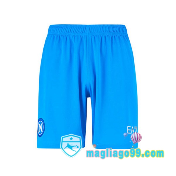Magliago - Passione Maglie Thai Affidabili Basso Costo Online Shop | Pantalonici Da Calcio SSC Napoli Prima Blu 2022/2023