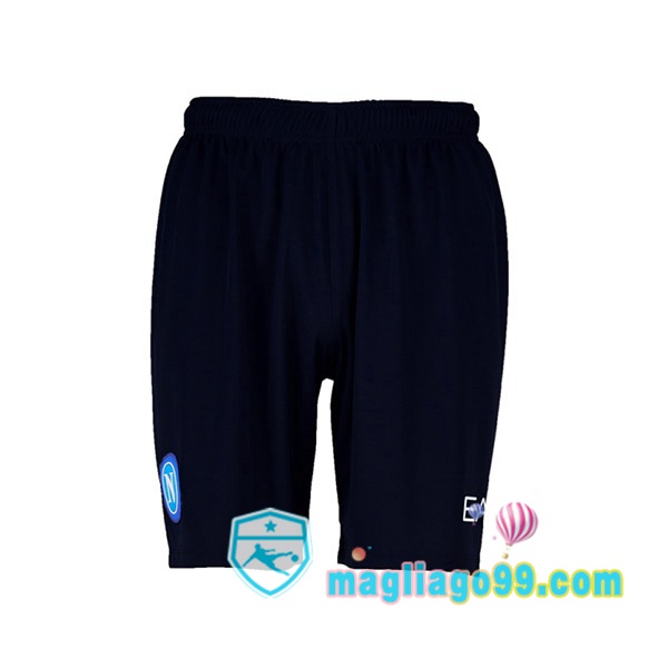 Magliago - Passione Maglie Thai Affidabili Basso Costo Online Shop | Pantalonici Da Calcio SSC Napoli Terza Nero 2022/2023