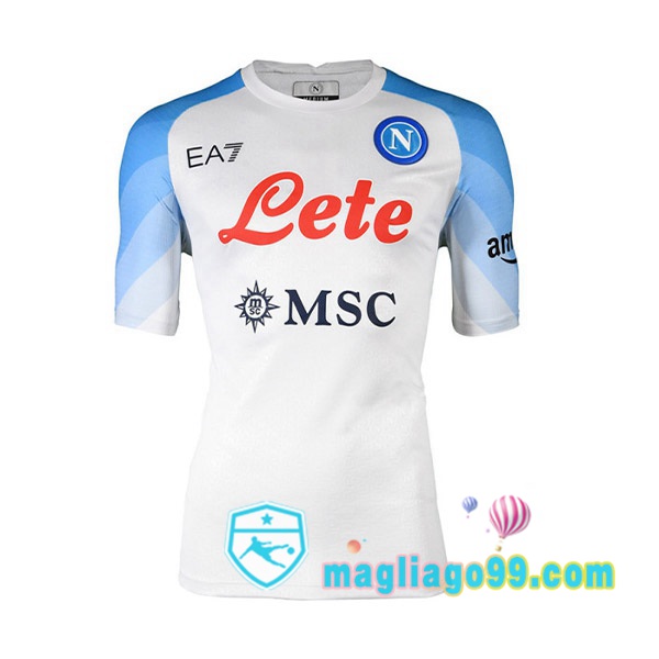 Magliago - Passione Maglie Thai Affidabili Basso Costo Online Shop | Maglia SSC Napoli Seconda Bianco 2022/2023