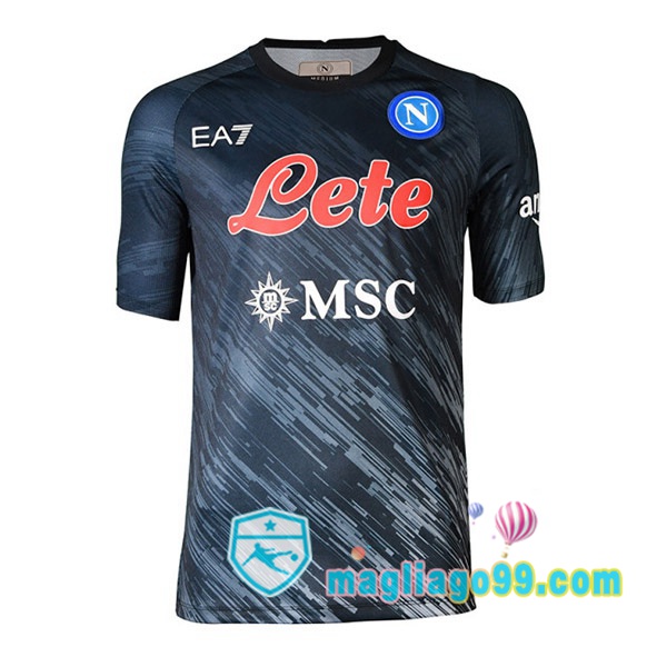 Magliago - Passione Maglie Thai Affidabili Basso Costo Online Shop | Maglia SSC Napoli Terza Nero 2022/2023