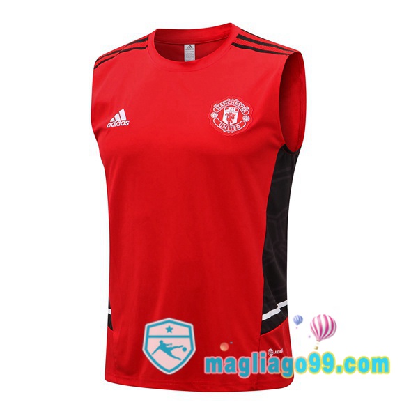 Magliago - Passione Maglie Thai Affidabili Basso Costo Online Shop | Gilet Calcio Manchester United Rosso 2022/2023