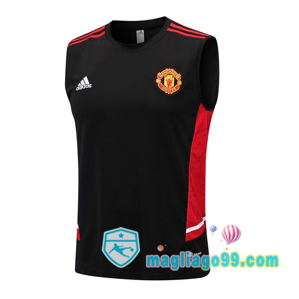 Magliago - Passione Maglie Thai Affidabili Basso Costo Online Shop | Gilet Calcio Manchester United Nero 2022/2023