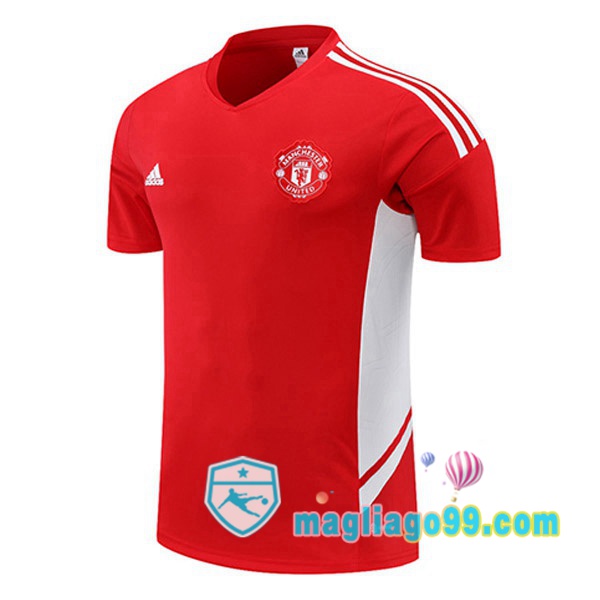 Magliago - Passione Maglie Thai Affidabili Basso Costo Online Shop | Tuta Maglie Allenamento Manchester United Rosso 2022/2023