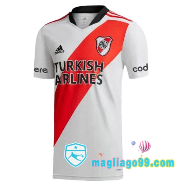 Magliago - Passione Maglie Thai Affidabili Basso Costo Online Shop | Maglia River Plate Prima Bianco Rosso 2022/2023