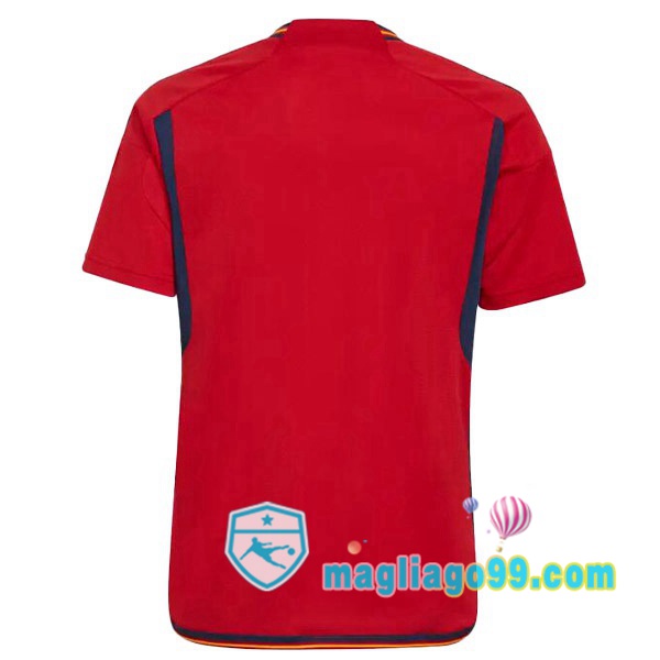 Nazionale Maglia Calcio Spagna Prima Rosso 2022/2023