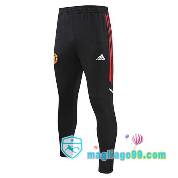Magliago - Passione Maglie Thai Affidabili Basso Costo Online Shop | Pantaloni Da Allenamento Manchester United Nero 2022/2023