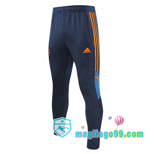 Magliago - Passione Maglie Thai Affidabili Basso Costo Online Shop | Pantaloni Da Allenamento Manchester United Blu 2022/2023
