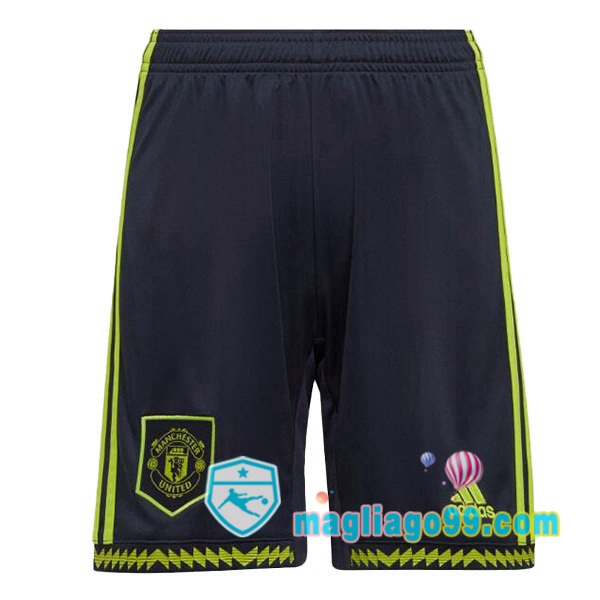 Magliago - Passione Maglie Thai Affidabili Basso Costo Online Shop | Pantalonici Da Calcio Manchester United Terza Verde 2022/2023