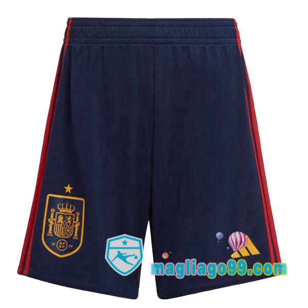 Magliago - Passione Maglie Thai Affidabili Basso Costo Online Shop | Pantalonici Da Calcio Spagna Prima Rosso 2022/2023