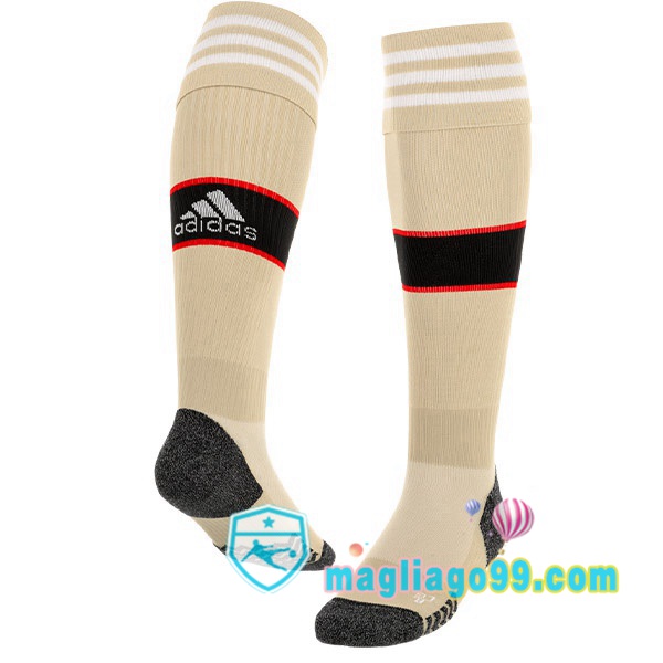 Magliago - Passione Maglie Thai Affidabili Basso Costo Online Shop | Calzettoni Da Calcio AFC Ajax Terza Marrone 2022/2023