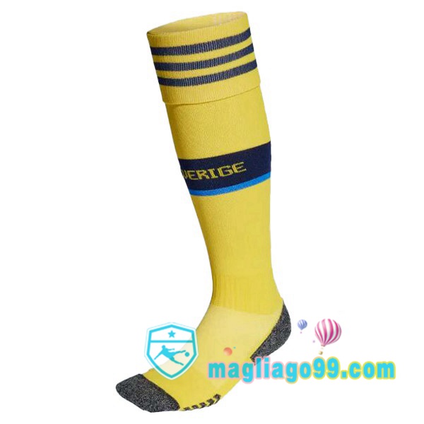 Magliago - Passione Maglie Thai Affidabili Basso Costo Online Shop | Calzettoni Da Calcio Svezia Prima Giallo 2022/2023