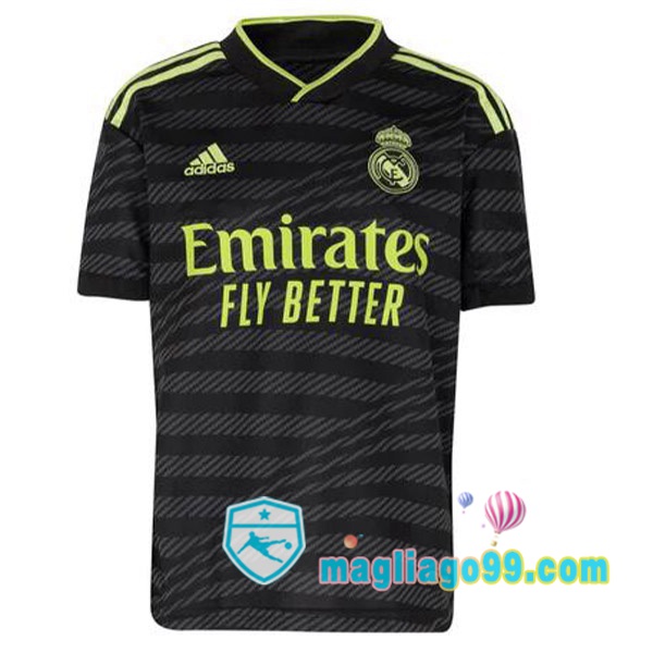 Magliago - Passione Maglie Thai Affidabili Basso Costo Online Shop | Maglia Real Madrid Terza Nero 2022/2023