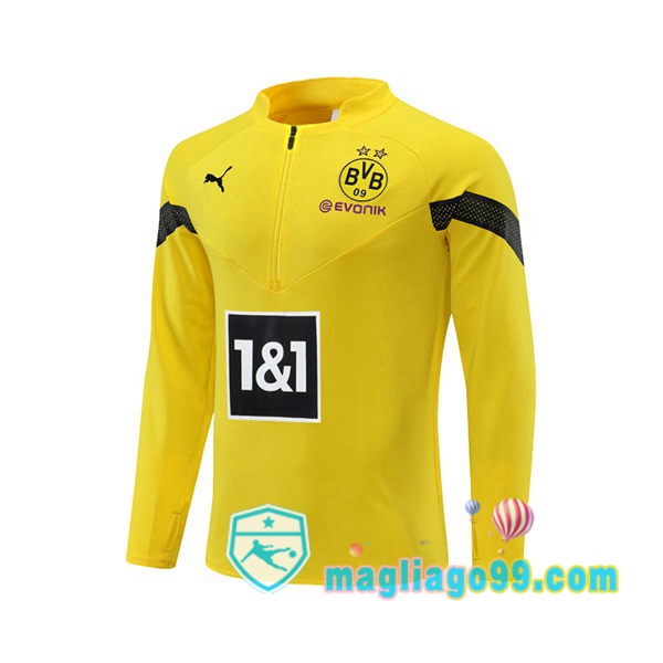 Magliago - Passione Maglie Thai Affidabili Basso Costo Online Shop | Felpe Allenamento Dortmund BVB Giallo 2022/2023