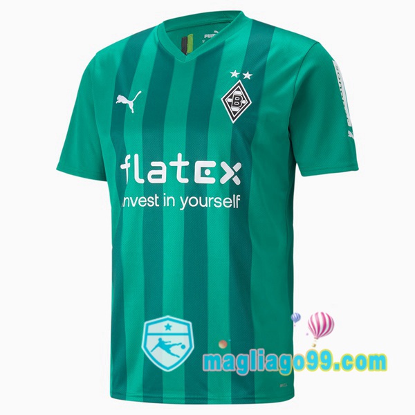 Magliago - Passione Maglie Thai Affidabili Basso Costo Online Shop | Maglia Monchengladbach Seconda Verde 2022/2023