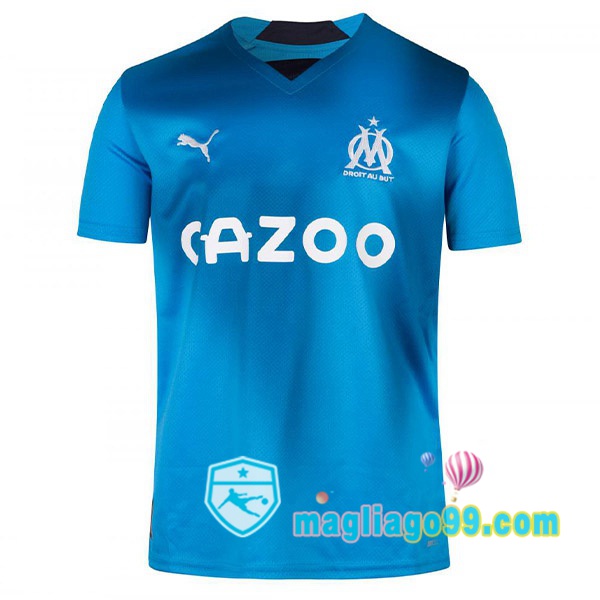 Magliago - Passione Maglie Thai Affidabili Basso Costo Online Shop | Maglia Marsiglia OM Terza Blu 2022/2023