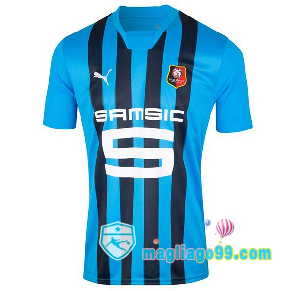 Magliago - Passione Maglie Thai Affidabili Basso Costo Online Shop | Maglia Stade Rennais Terza Blu 2022/2023