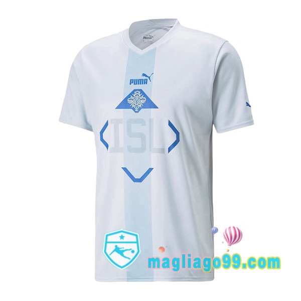 Magliago - Passione Maglie Thai Affidabili Basso Costo Online Shop | Nazionale Maglia Calcio Islanda Seconda Bianco 2022/2023