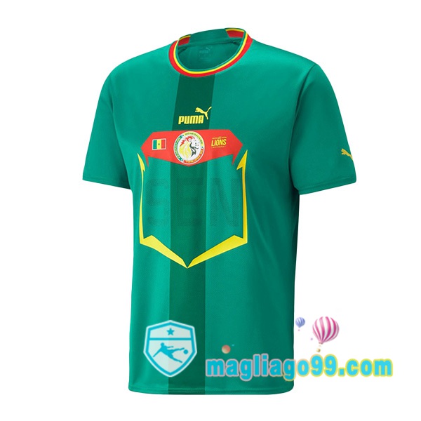Magliago - Passione Maglie Thai Affidabili Basso Costo Online Shop | Nazionale Maglia Calcio Senegal Seconda Verde 2022/2023