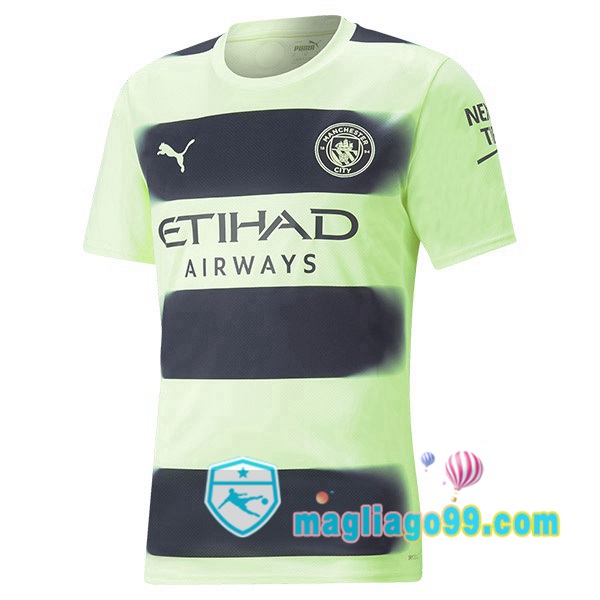 Magliago - Passione Maglie Thai Affidabili Basso Costo Online Shop | Maglia Manchester City Terza Verde Nero 2022/2023