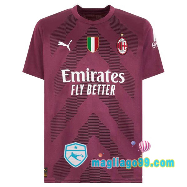 Magliago - Passione Maglie Thai Affidabili Basso Costo Online Shop | Maglia AC Milan Portiere Rosso 2022/2023