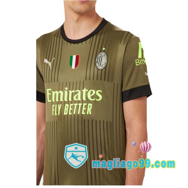Maglia AC Milan Terza Marrone 2022/2023