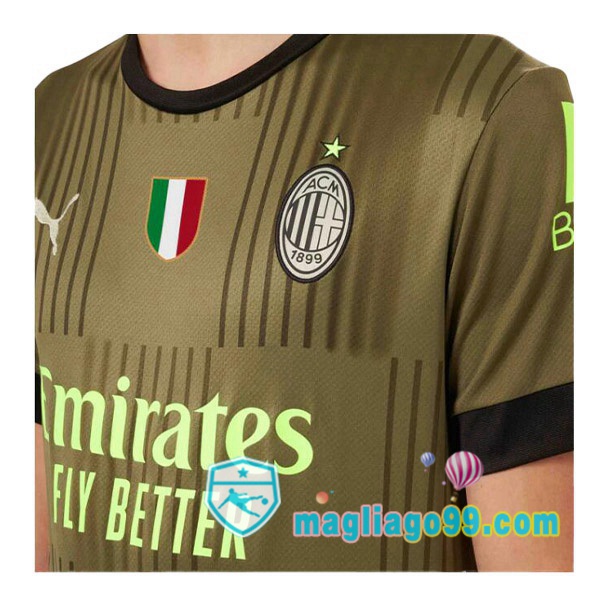 Maglia AC Milan Terza Marrone 2022/2023