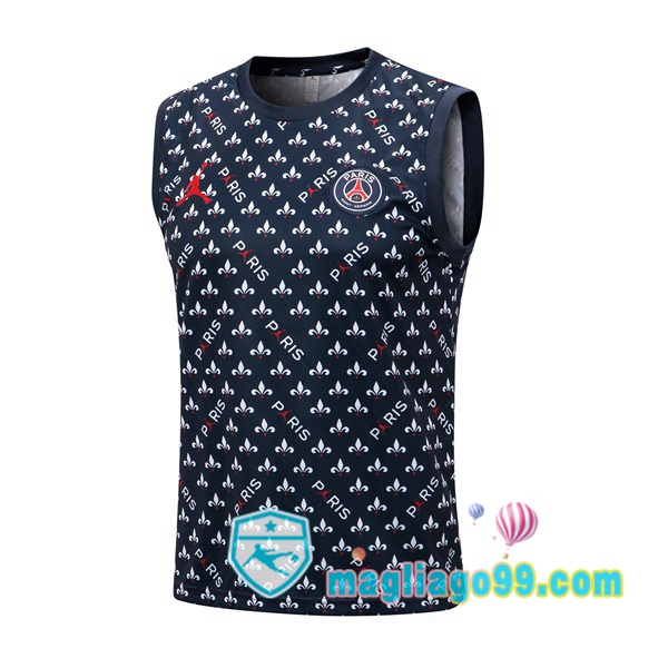 Magliago - Passione Maglie Thai Affidabili Basso Costo Online Shop | Gilet Calcio Paris PSG Blu Royal 2022/2023