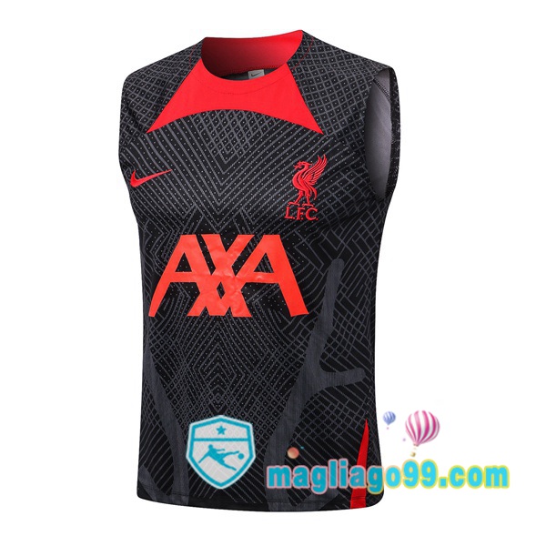 Magliago - Passione Maglie Thai Affidabili Basso Costo Online Shop | Gilet Calcio FC Liverpool Nero 2022/2023