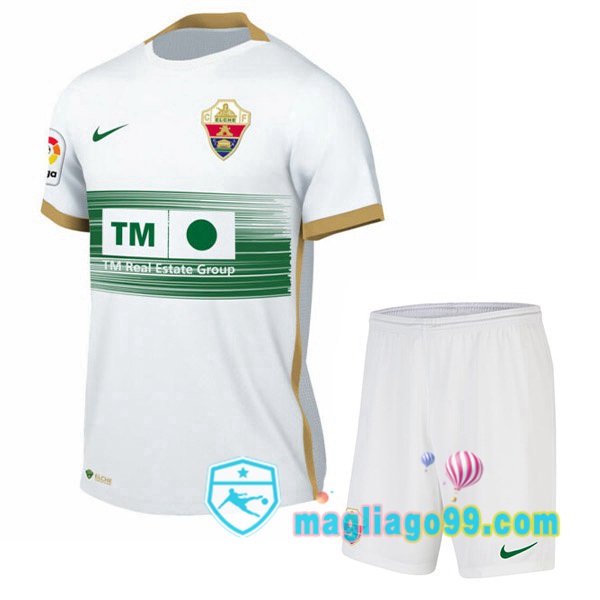 Magliago - Passione Maglie Thai Affidabili Basso Costo Online Shop | Maglia Elche CF Bambino Prima Bianco 2022/2023