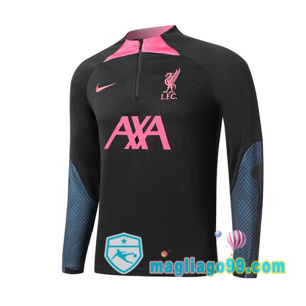 Magliago - Passione Maglie Thai Affidabili Basso Costo Online Shop | Felpe Allenamento FC Liverpool Nero 2022/2023