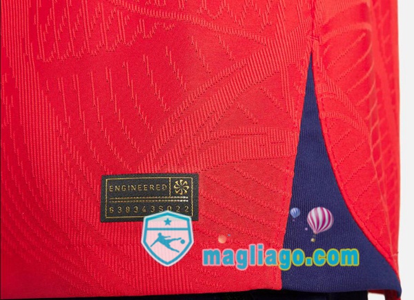 Nazionale Maglia Calcio Inghilterra Seconda Rosso 2022/2023