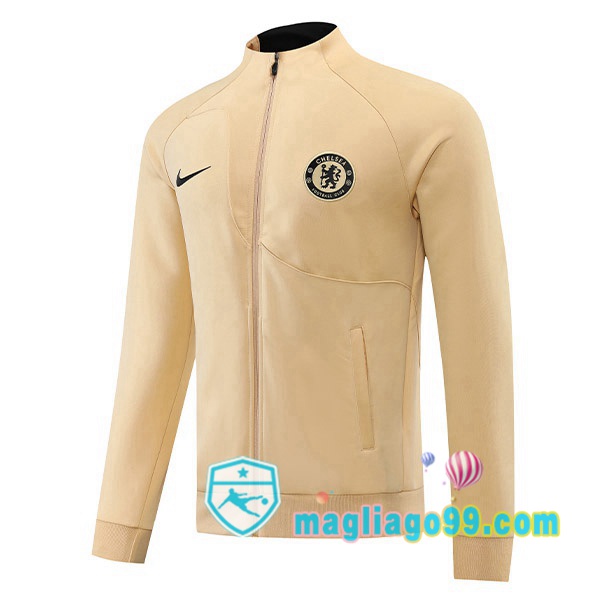 Magliago - Passione Maglie Thai Affidabili Basso Costo Online Shop | Giacca Da Allenamento FC Chelsea Marrone 2022/2023