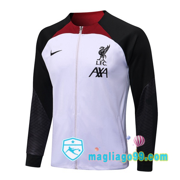 Magliago - Passione Maglie Thai Affidabili Basso Costo Online Shop | Giacca Da Allenamento FC Liverpool Porpora 2022/2023